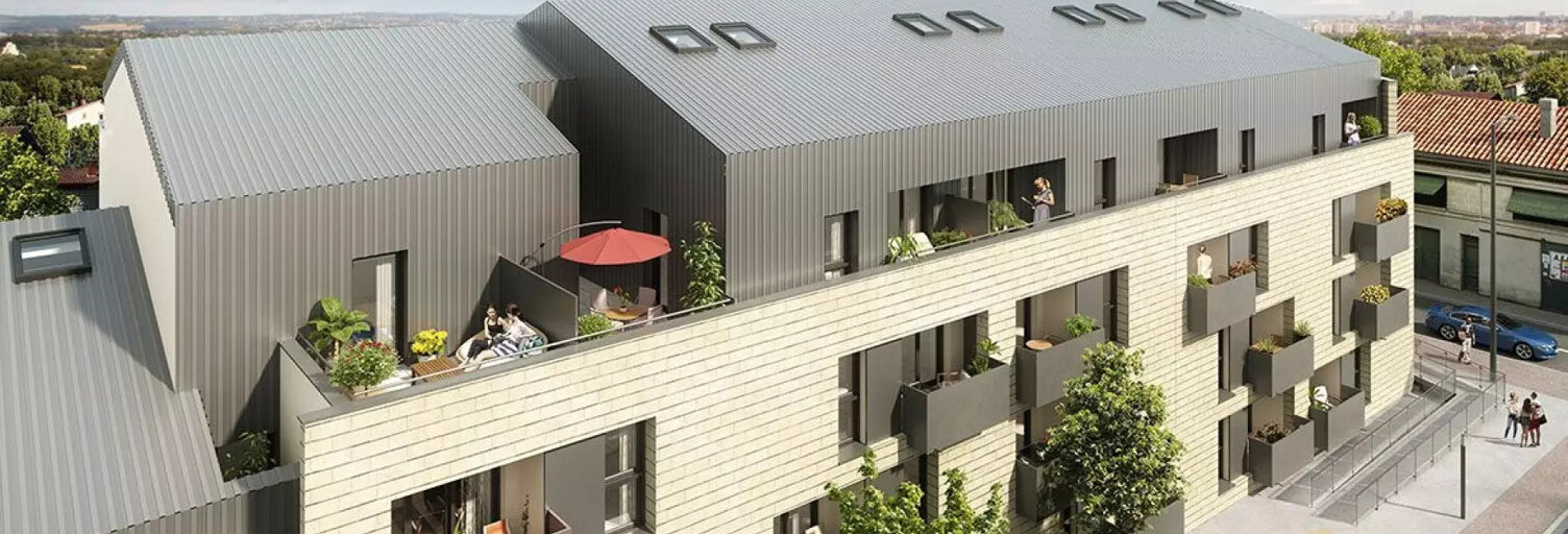 Appartement neuf T2, T3 Pièce 42 à 60 m² à vendre à Cenon (33150)