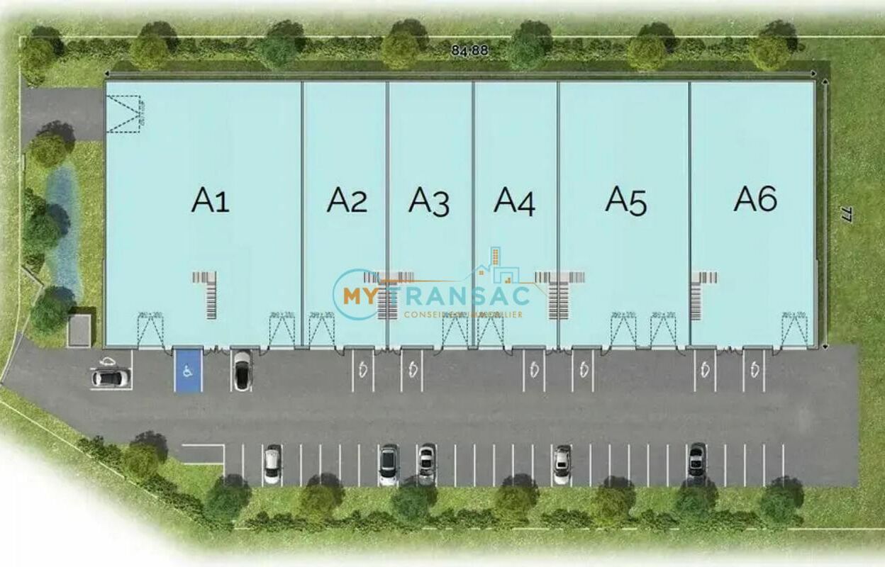 local industriel  pièces 599 m2 à vendre à Étréchy (91580)