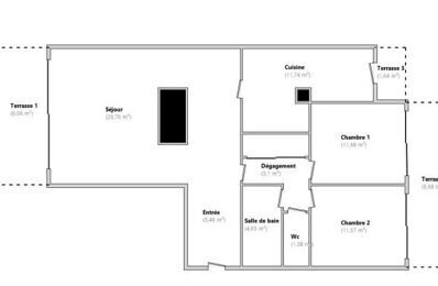 vente appartement 310 000 € à proximité de Beausoleil (06240)