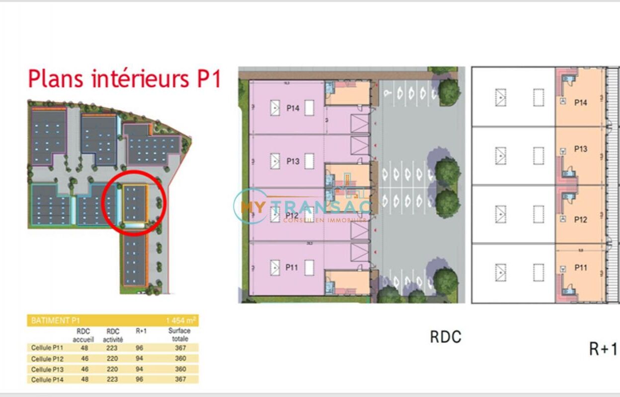 local industriel  pièces 360 m2 à vendre à Montereau-sur-le-Jard (77950)