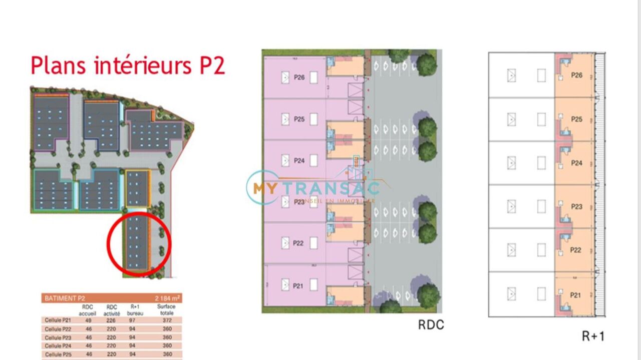 local industriel  pièces 372 m2 à vendre à Montereau-sur-le-Jard (77950)
