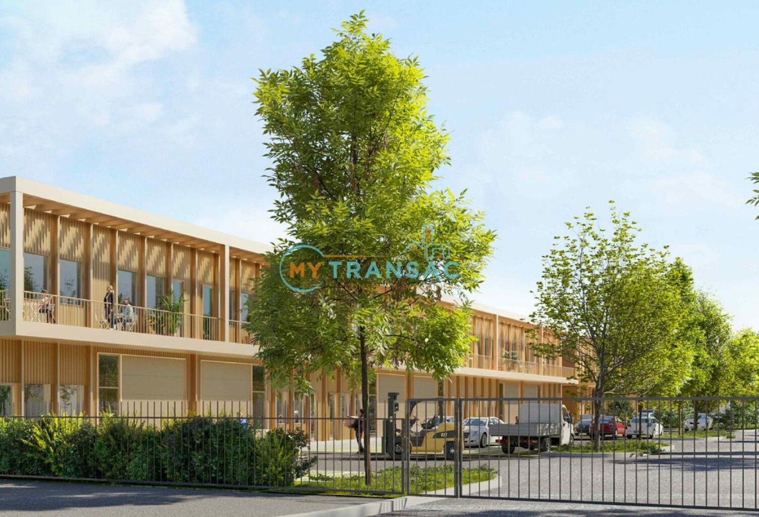 A VENDRE LOCAUX D'ACTIVITÉS NEUFS PLUSIEURS SURFACES DISPONIBLES A MONTEREAU-SUR-LE-JARD — photo 1