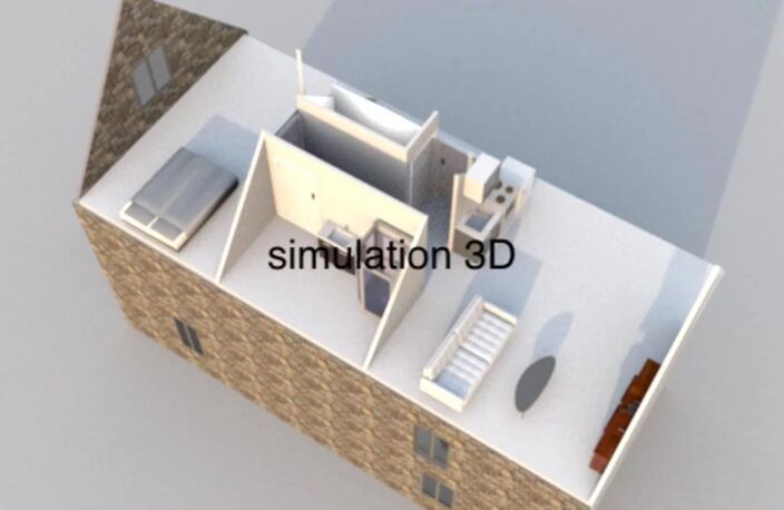 MAISON A RENOVER DANS UNE MAGNIFIQUE PETITE CITE — photo 3