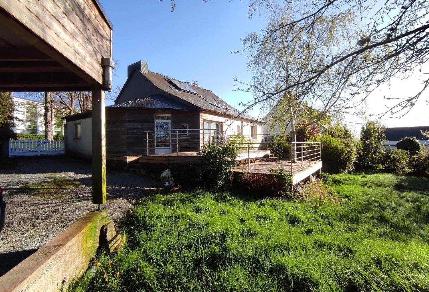 Maison en pierre 3 chambres terrain 1000m² — photo 1