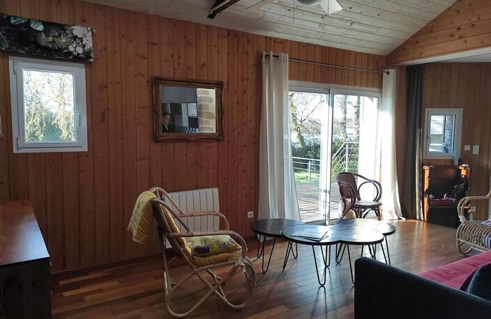 Maison en pierre 3 chambres terrain 1000m² — photo 3