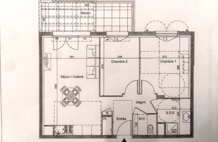 Appartement 3 pièces avec balcon et garage  . — photo 2