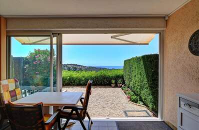 APPARTEMENT VUE MER en rez de jardin — photo du bien