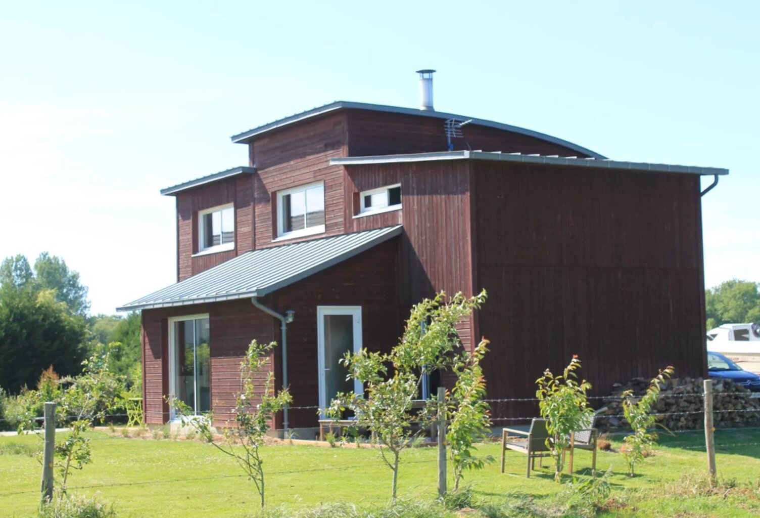 Maison écologique ossature bois — photo 1