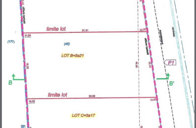 vente terrain 82 000 € à proximité de Vandières (54121)