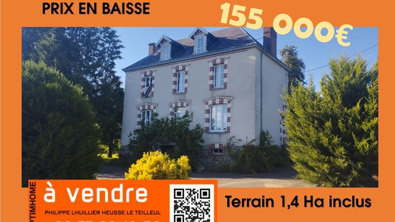 maison 6 pièces 110 m2 à vendre à Saint-Jean-du-Corail (50140)