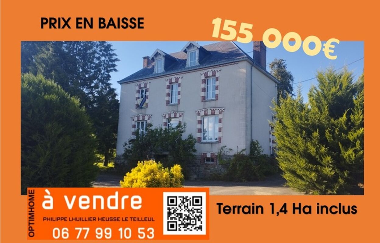 maison 6 pièces 110 m2 à vendre à Saint-Jean-du-Corail (50140)