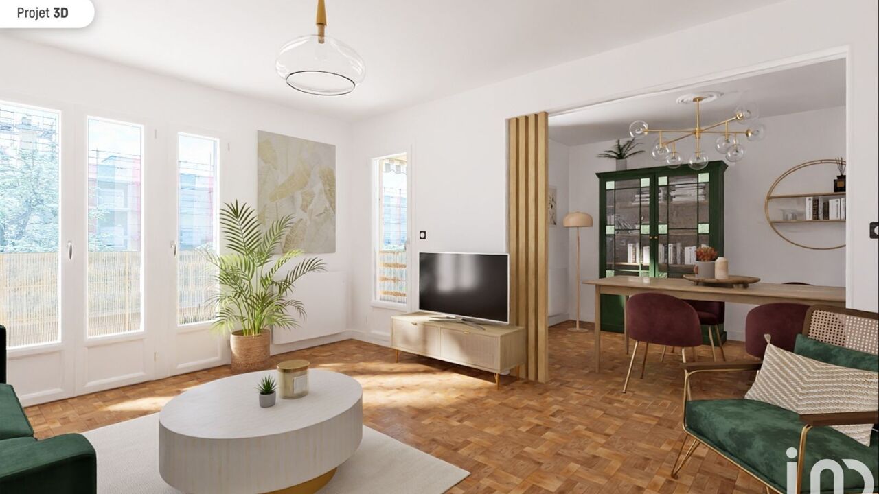 appartement 4 pièces 95 m2 à vendre à Villeurbanne (69100)