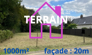 Terrain  1000 m² à vendre à Wanquetin (62123)