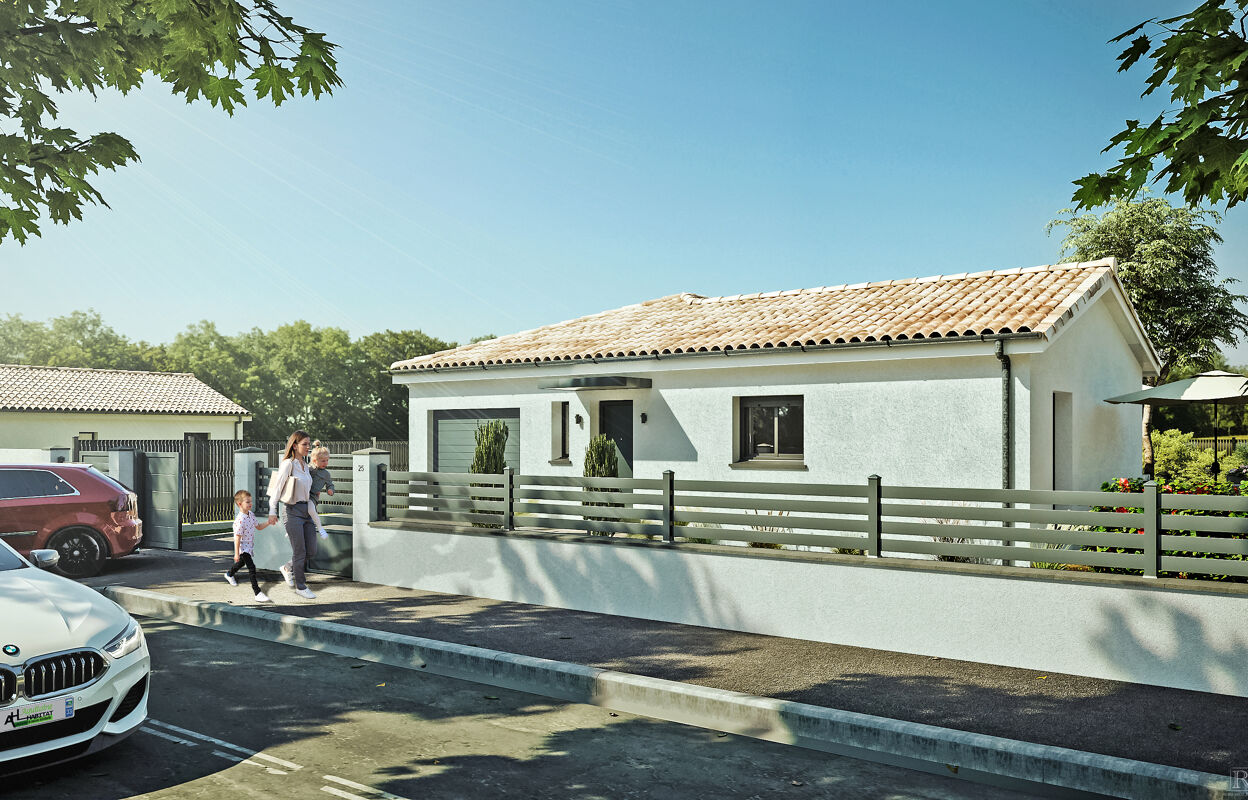 maison 90 m2 à construire à Pons (17800)