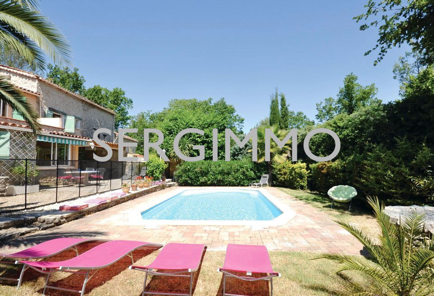 Ancienne bergerie Fayence 4 pièce(s) 100 m2 avec piscine — photo 1