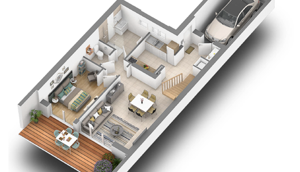 Villa / Maison 4 pièces  à vendre Dax 40100