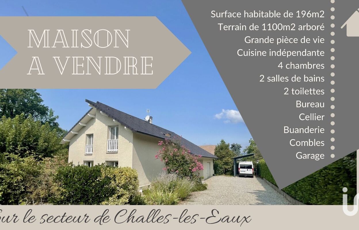 maison 7 pièces 189 m2 à vendre à Challes-les-Eaux (73190)