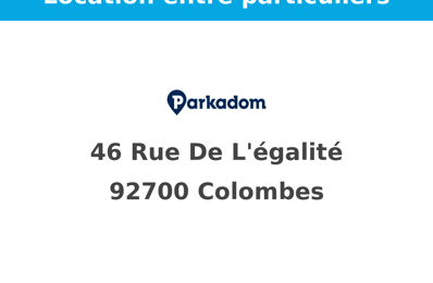 location garage 120 € CC /mois à proximité de Argenteuil (95100)