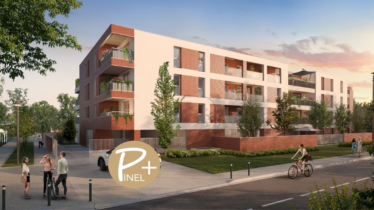 appartement neuf T2, T3, T4, T5 pièces 45 à 108 m2 à vendre à Toulouse (31000)