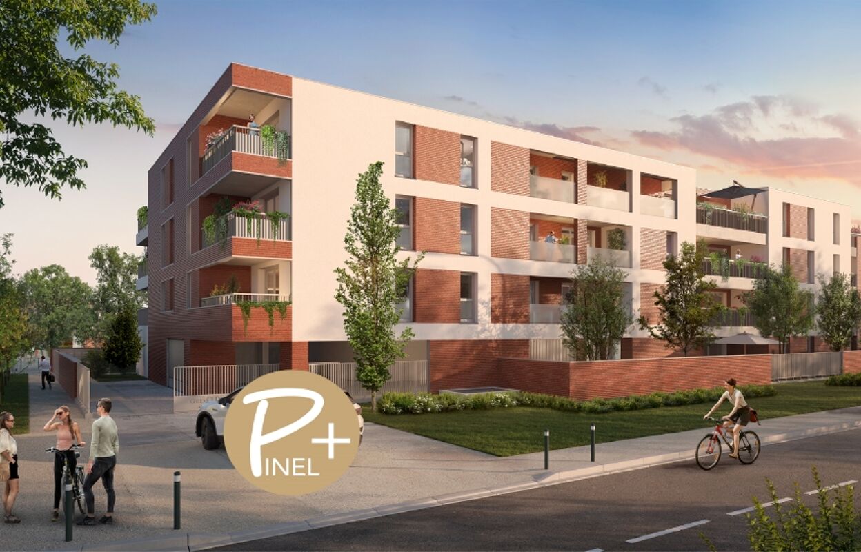 appartement neuf T2, T3, T4, T5 pièces 45 à 108 m2 à vendre à Toulouse (31000)