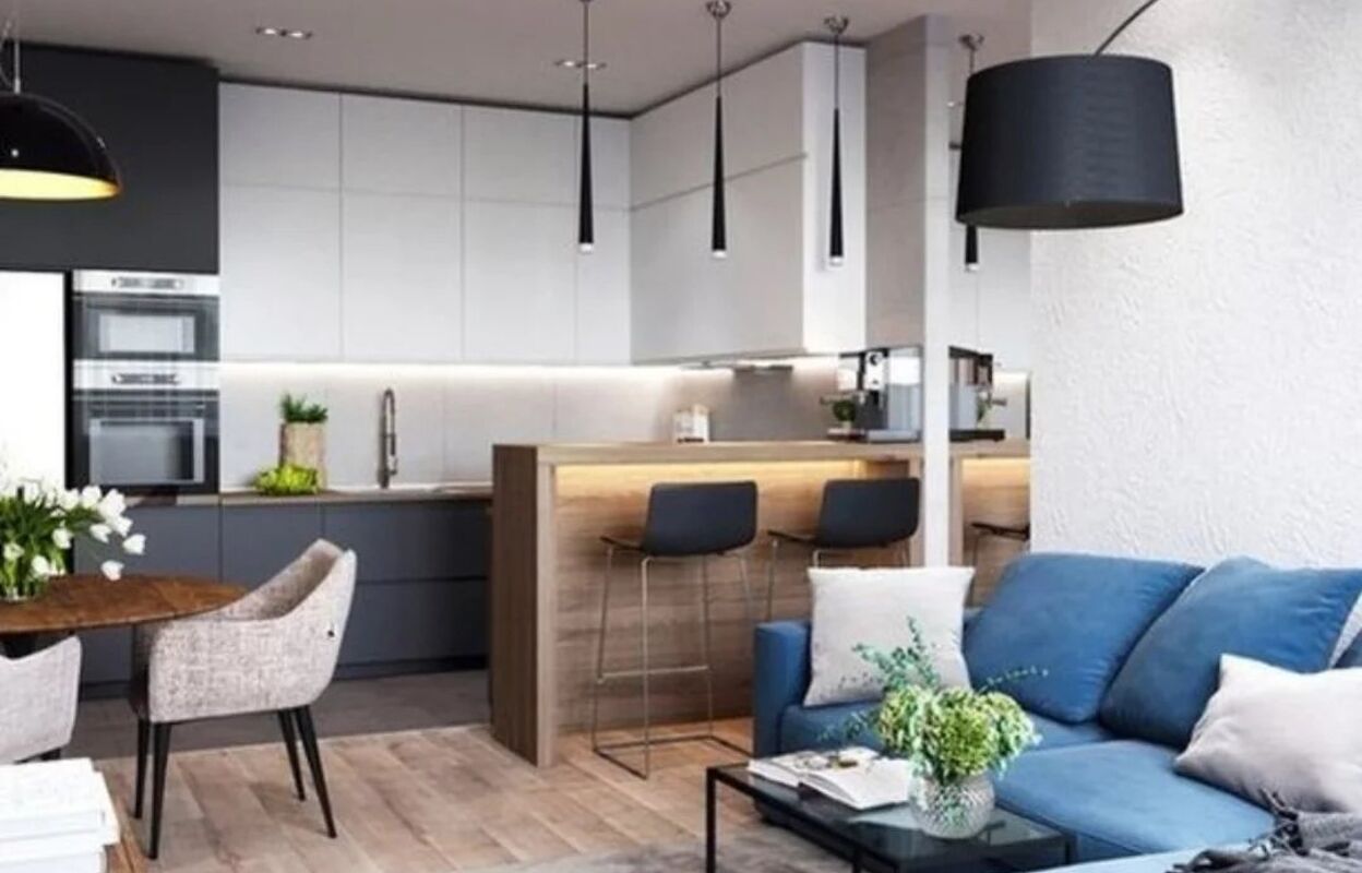 appartement 2 pièces 43 m2 à vendre à Levallois-Perret (92300)