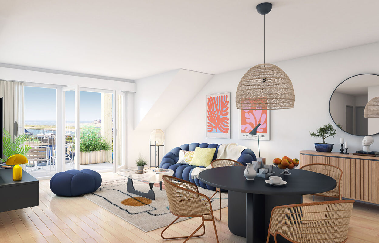 appartement neuf T2, T3, T4 pièces 47 à 81 m2 à vendre à Dives-sur-Mer (14160)