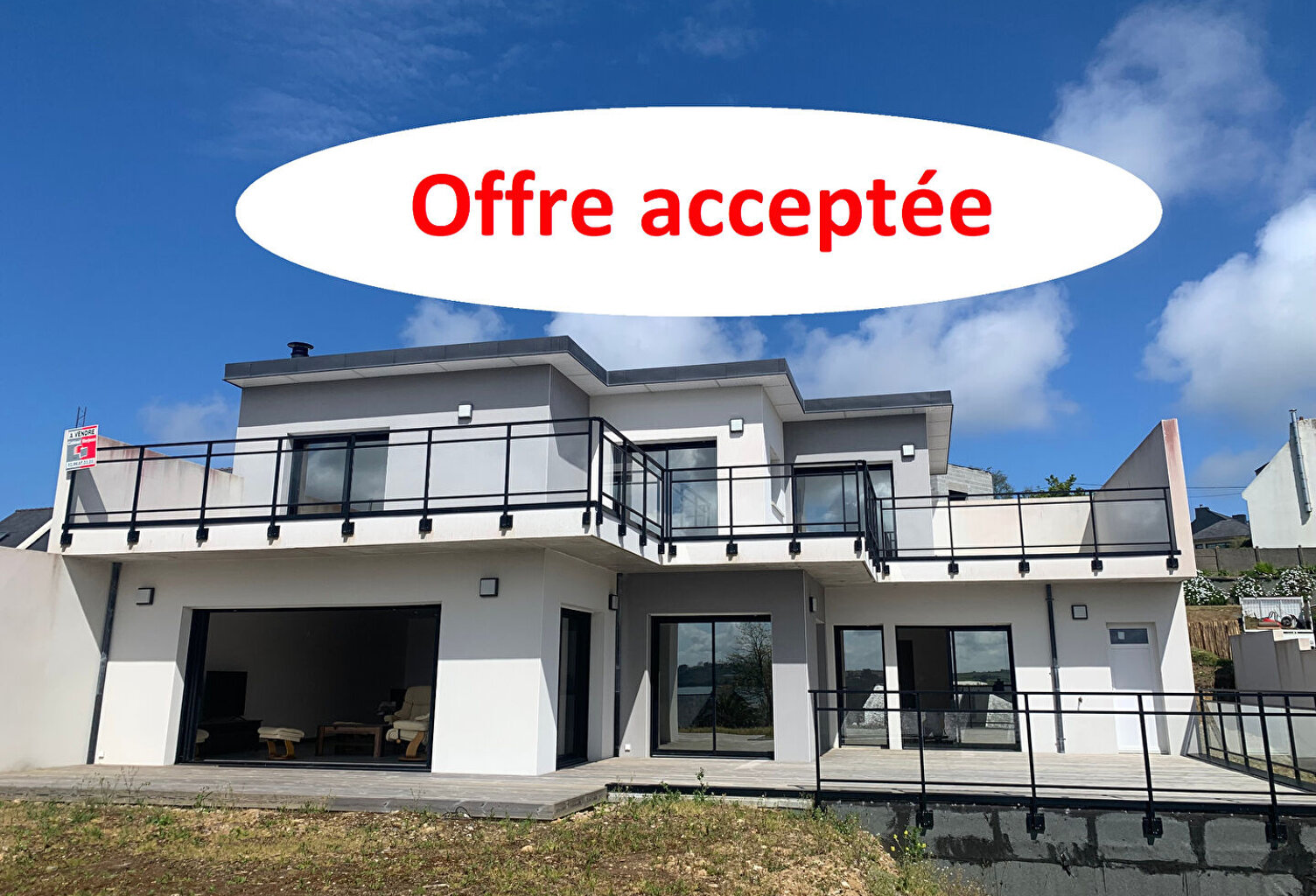 A vendre. Carantec. Maison  récente. Vue mer. — photo 1