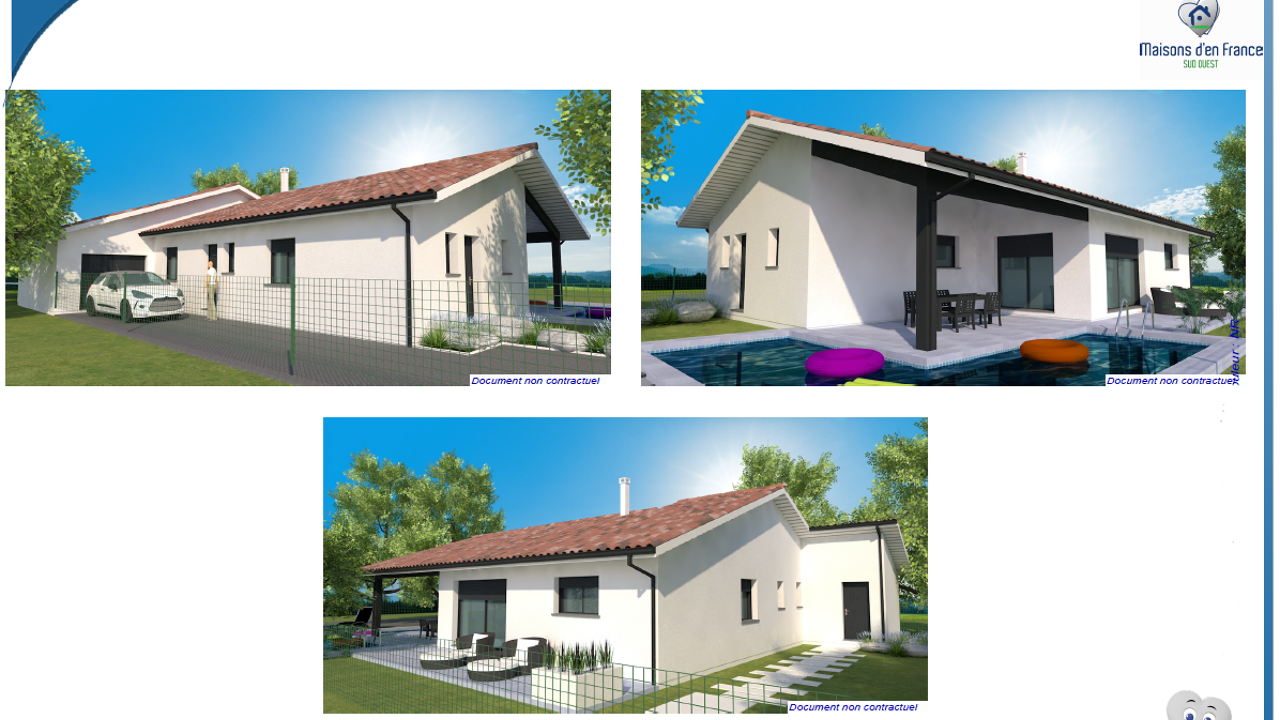 maison 103 m2 à construire à Saint-Jean-de-Marsacq (40230)