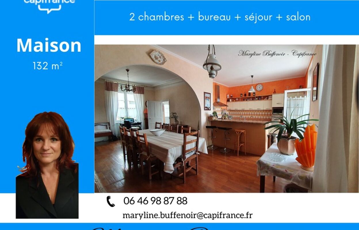 maison 5 pièces 132 m2 à vendre à Le Creusot (71200)