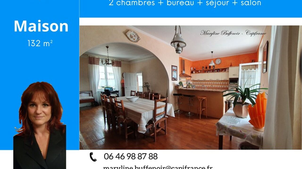 maison 5 pièces 132 m2 à vendre à Le Creusot (71200)