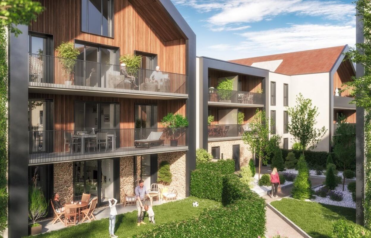 appartement neuf T1, T2, T3, T4 pièces 21 à 87 m2 à vendre à Vaux-le-Pénil (77000)