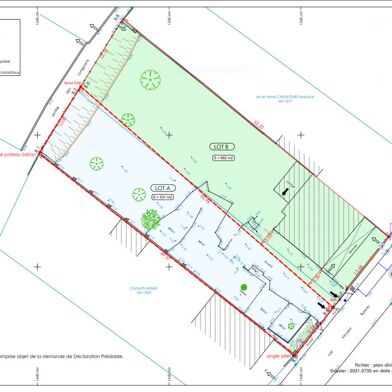 Terrain 1193 m²