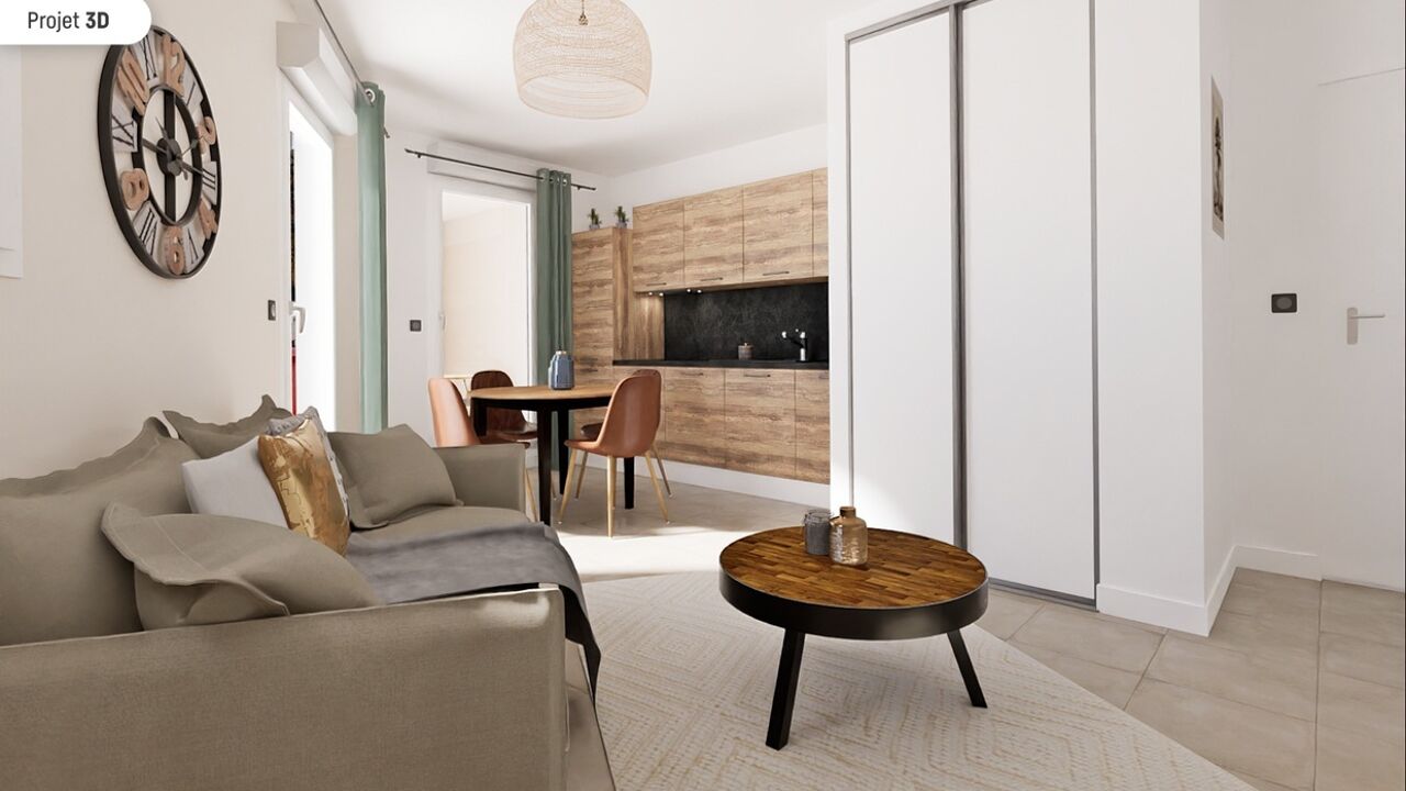 appartement 2 pièces 36 m2 à vendre à Marseille (13000)
