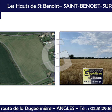 Terrain 840 m²