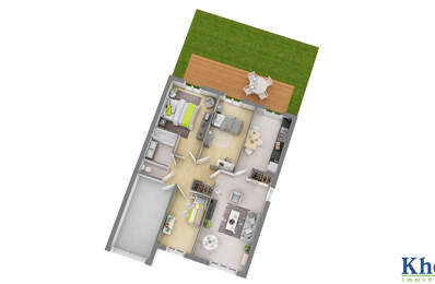 PAU LONS -  MAISON PLAIN PIED 4P 80 M2 JARDIN — photo du bien