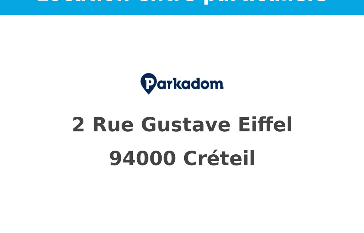 garage  pièces  m2 à louer à Créteil (94000)