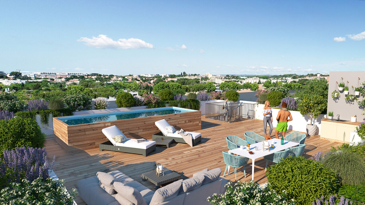 appartement neuf T5 pièces 220 m2 à vendre à Montpellier (34000)