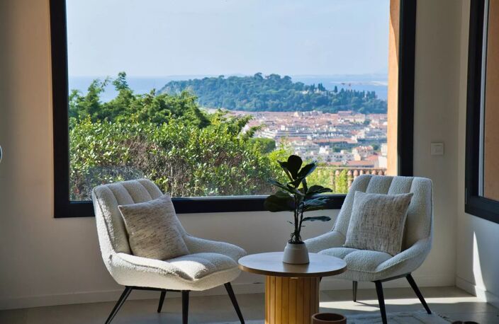 vente villa Mont Boron vue mer — photo 4