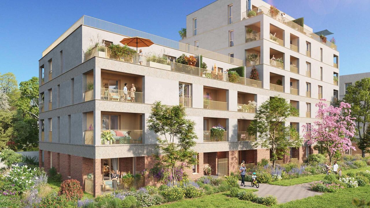 appartement neuf T1, T2, T3, T4 pièces 37 à 95 m2 à vendre à La Courneuve (93120)