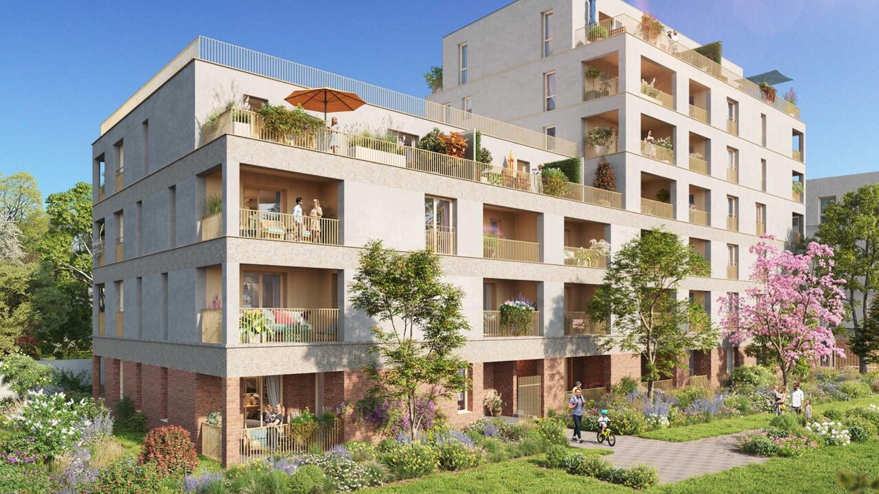 appartement neuf T1, T2, T3, T4 pièces 37 à 97 m2 à vendre à La Courneuve (93120)