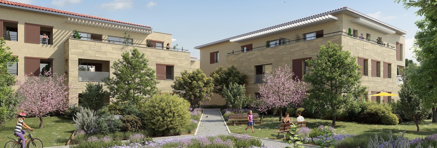 Appartement neuf T3, T4 Pièce 81 à 85 m² à vendre à Aix-en-Provence (13100)
