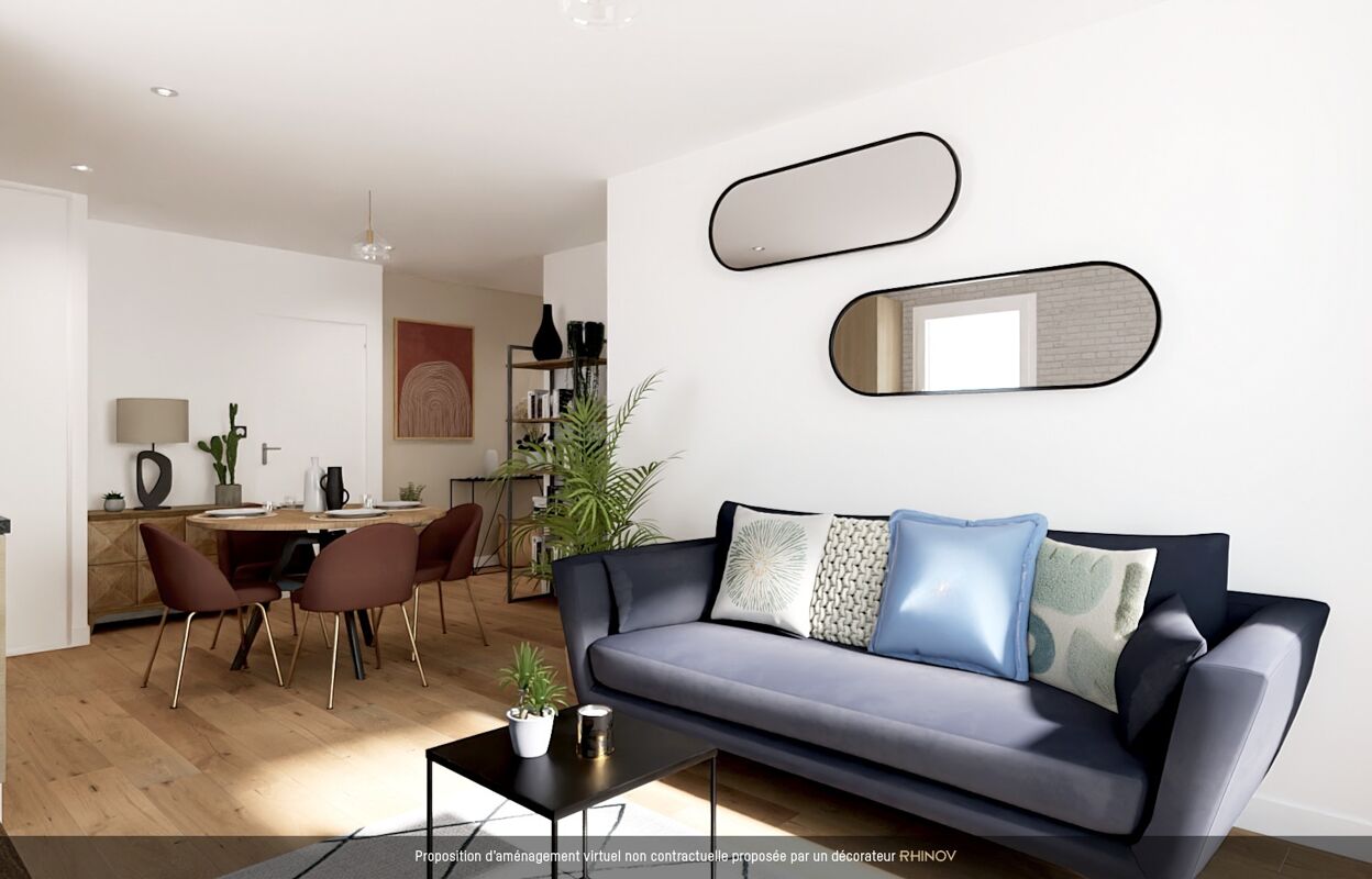 appartement neuf T2, T3 pièces 41 à 63 m2 à vendre à Oullins (69600)