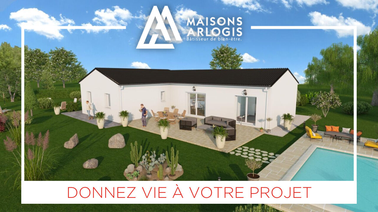 maison 100 m2 à construire à Crépol (26350)