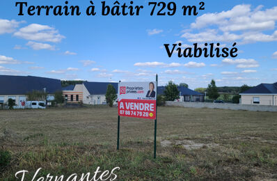terrain  pièces 729 m2 à vendre à Vernantes (49390)