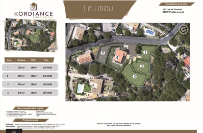 vente terrain 339 000 € à proximité de Saint-Bauzille-de-Montmel (34160)