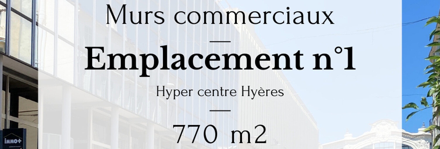 Commerce  770 m² à vendre à Hyères (83400)