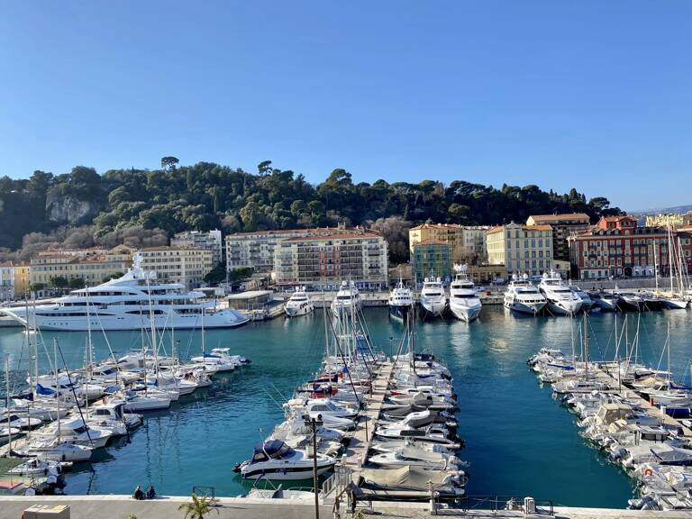 Port de Nice, vente 5 pièces, vue mer — photo 1
