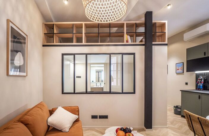 Vieux Nice vente 2 pièces design neuf — photo 2