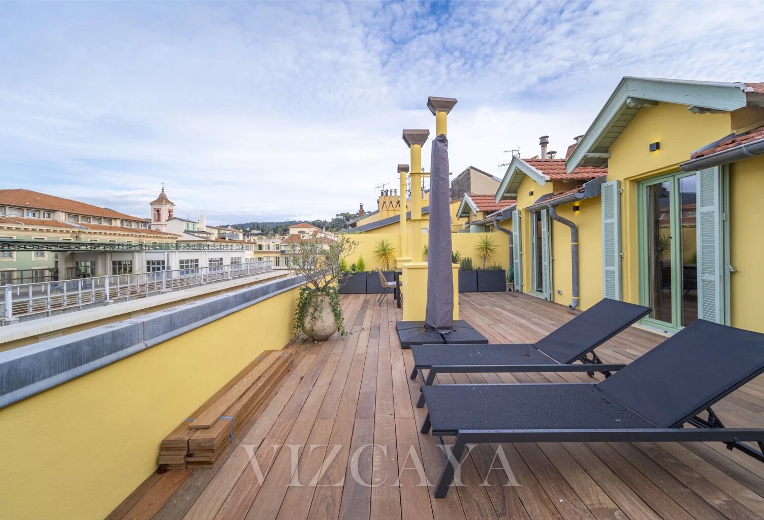 Masséna  vente appartement 3 pièces duplex terrasse — photo 1