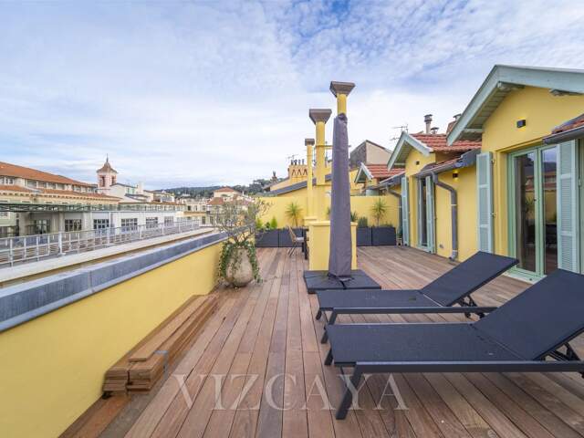 Masséna  vente appartement 3 pièces duplex terrasse — photo du bien